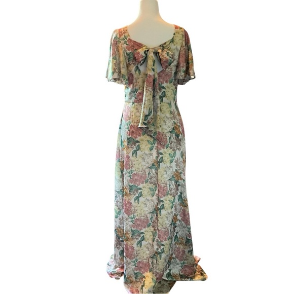NWT Sachin + Babi Aurora Floral Gown in Antique Bouquet #Q1173 - Picture 3 of 5